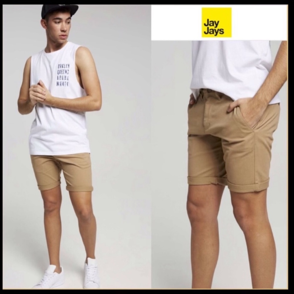 Jay Jays Men’s Slim Chino Shorts